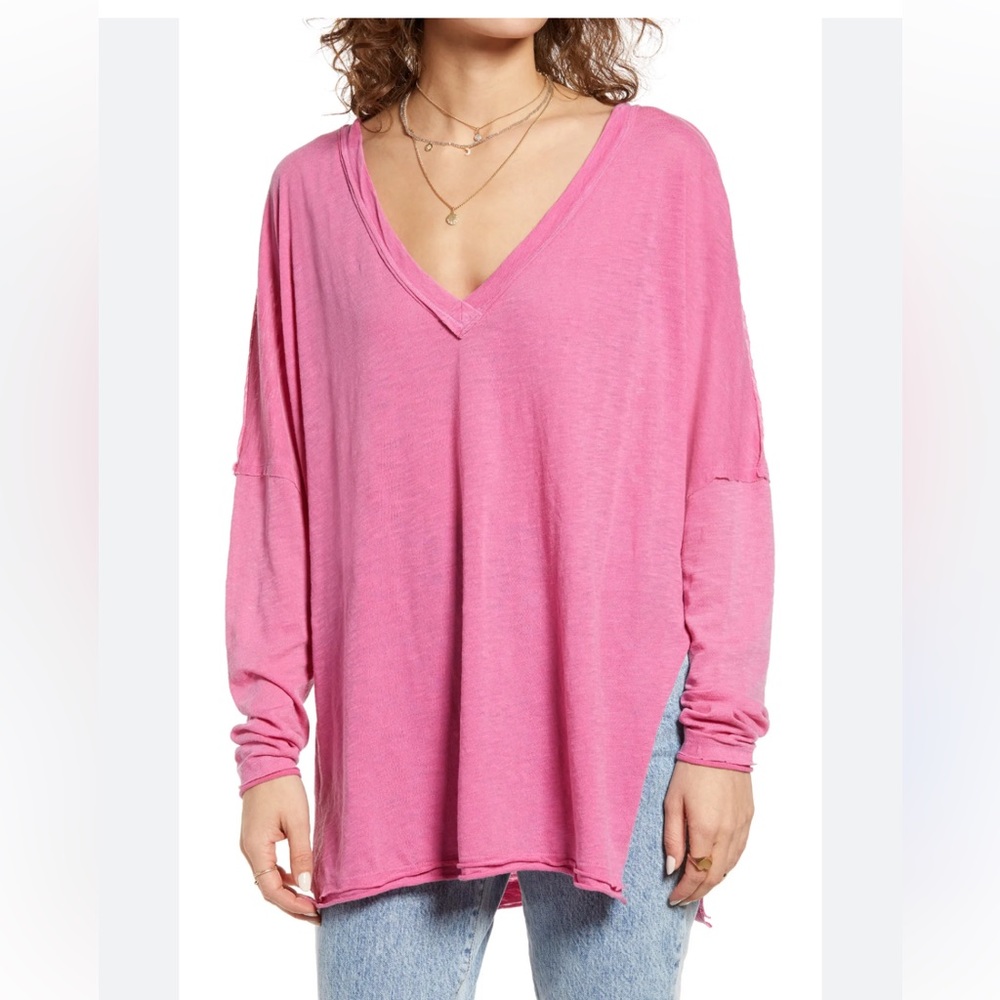 We The Free On My Mind V-Neck Top